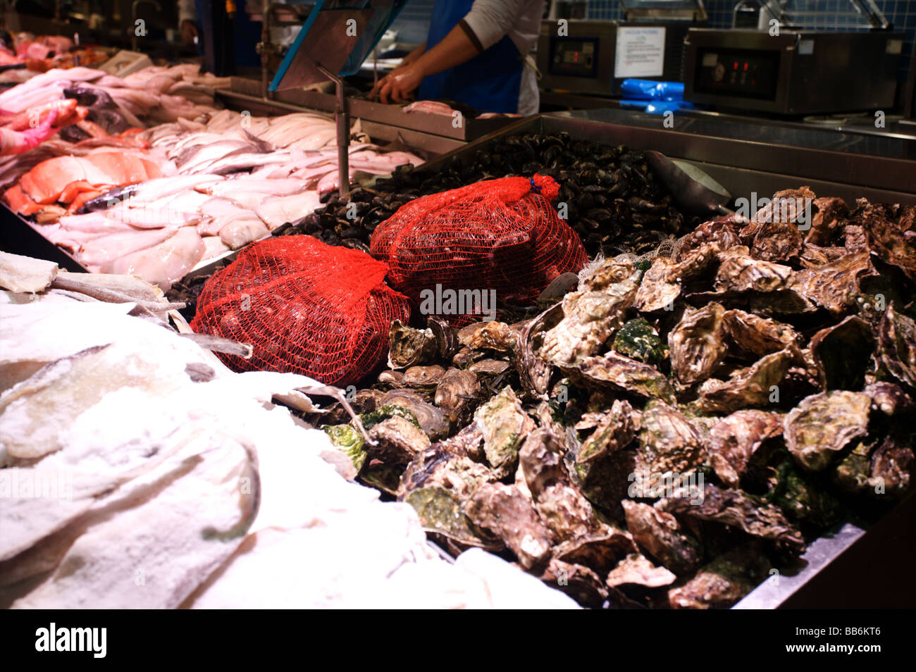 Der English Market in Cork City. Ein Lebensmittel-Markt im Zentrum von Cork Stockfoto