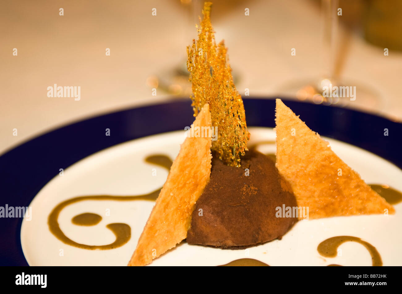 Mahlzeit La Samana Resort St. Martin Maarten Stockfoto