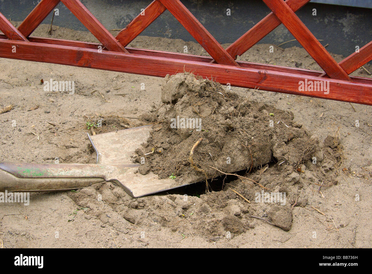 Spaten Spaten 01 Stockfoto