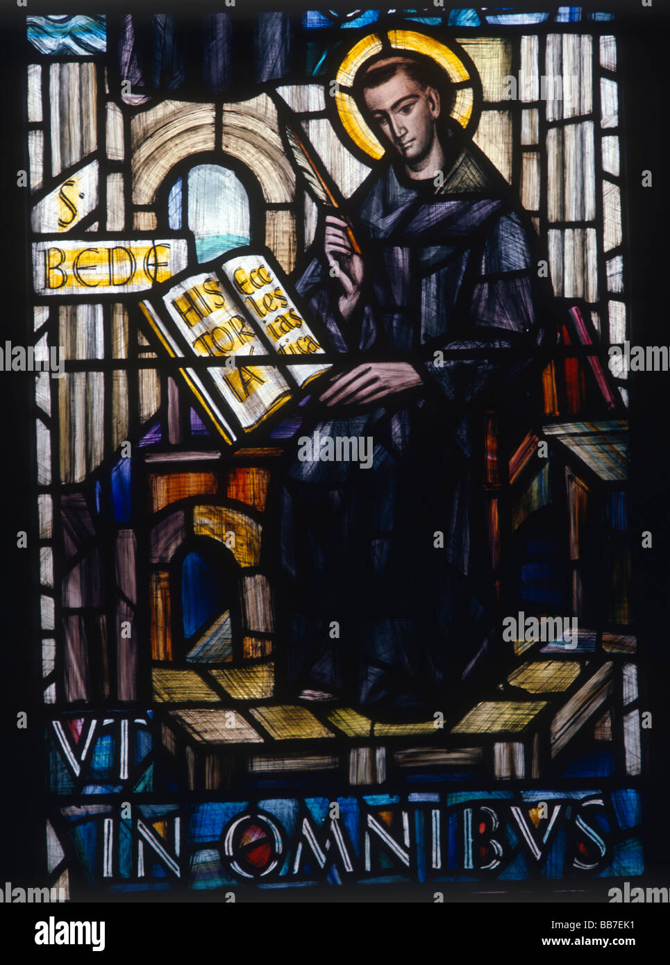 Der ehrwürdige Bede Norwich Kathedrale des 20. Jahrhunderts Stockfoto