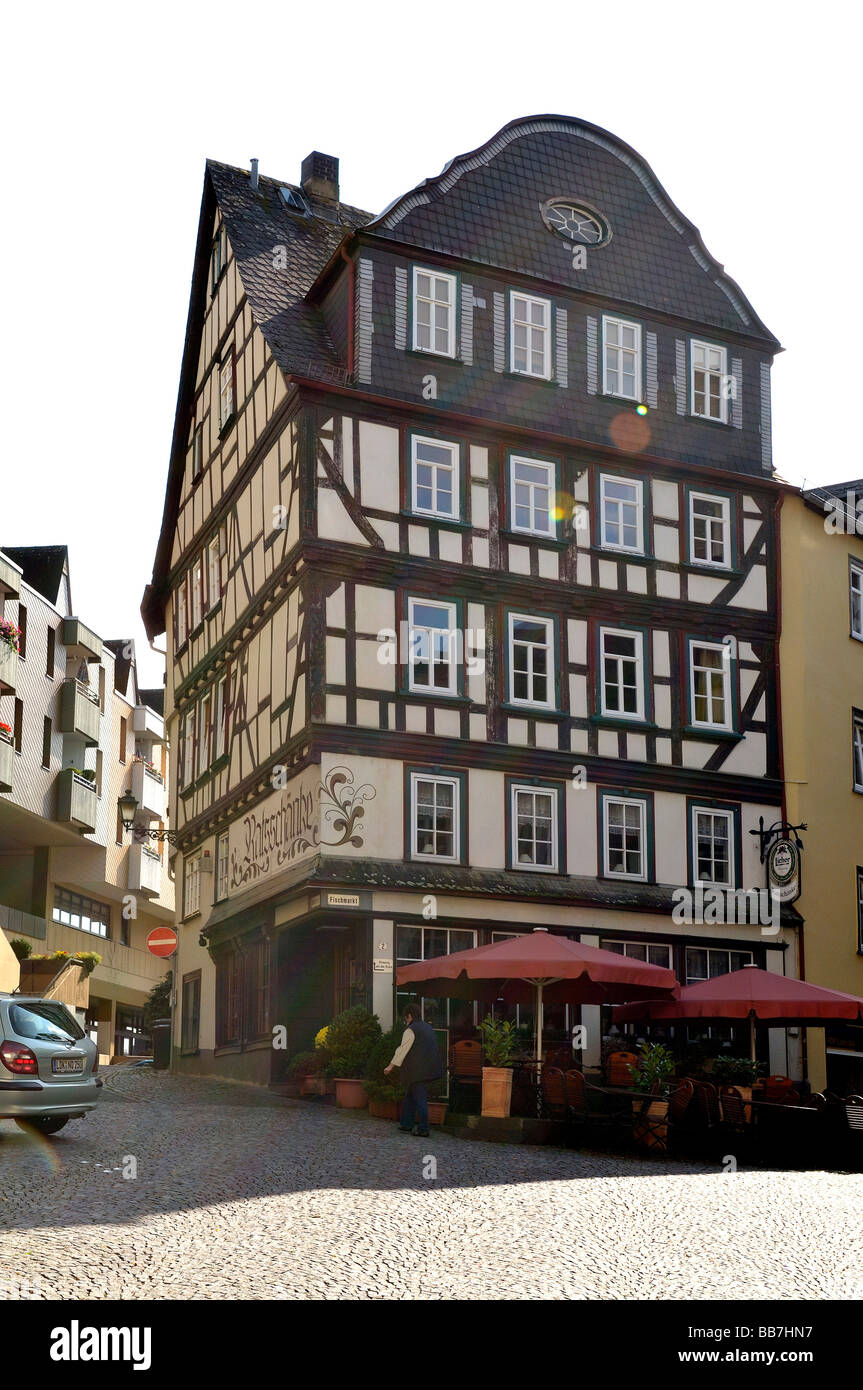 Fachwerkhaus in Wetzlar, Hessen, Deutschland Stockfoto