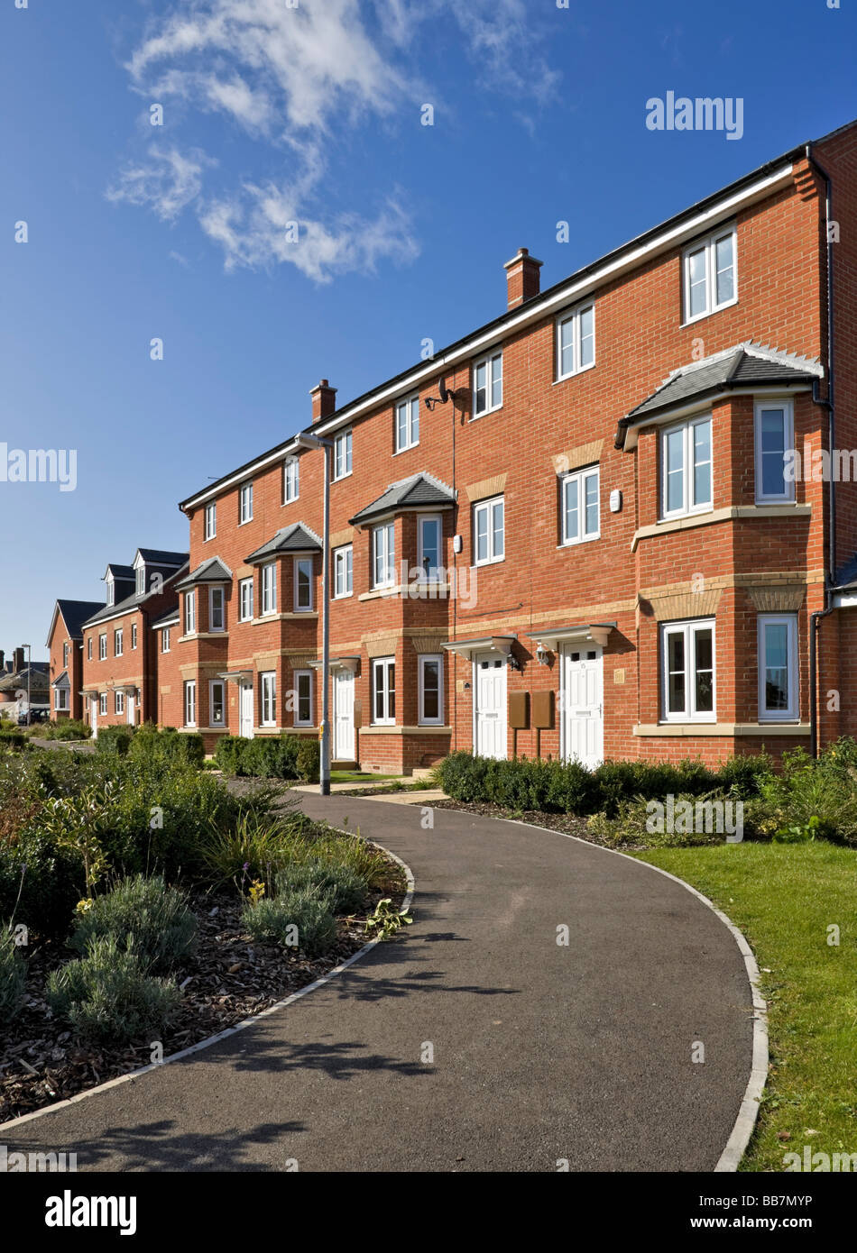 St. Crispin Wohnsiedlung in Northampton Stockfoto