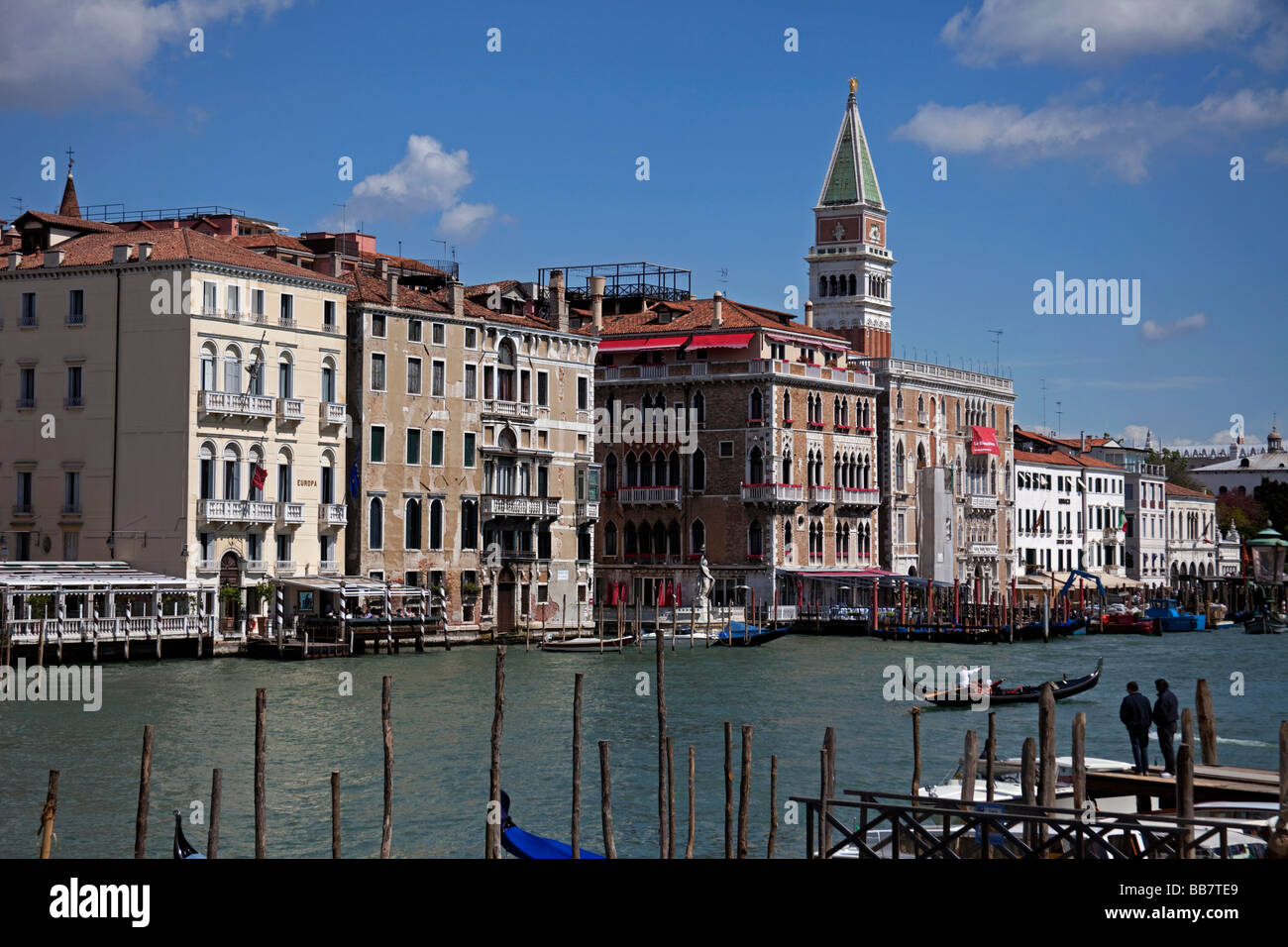 Canal Grande, Venedig, Italien Stockfoto