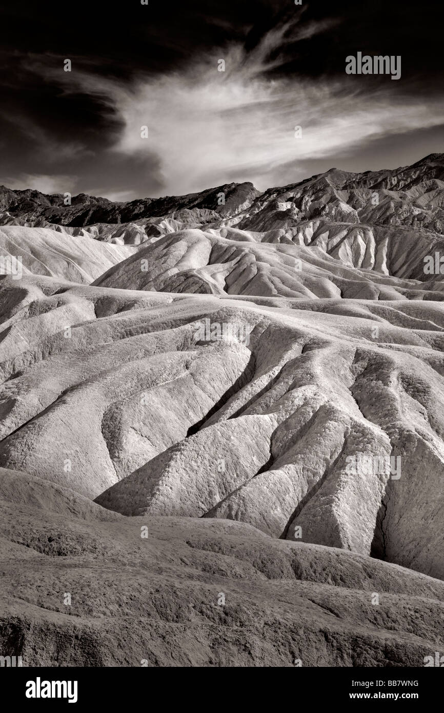 Die Verteiler in der Nähe von Zabrisky Punkt im Death Valley National Park in Kalifornien, USA Stockfoto