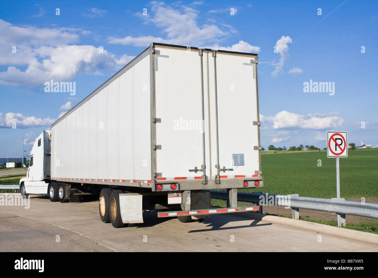 Sattelschlepper Stockfoto Sattelschlepper Stockfoto