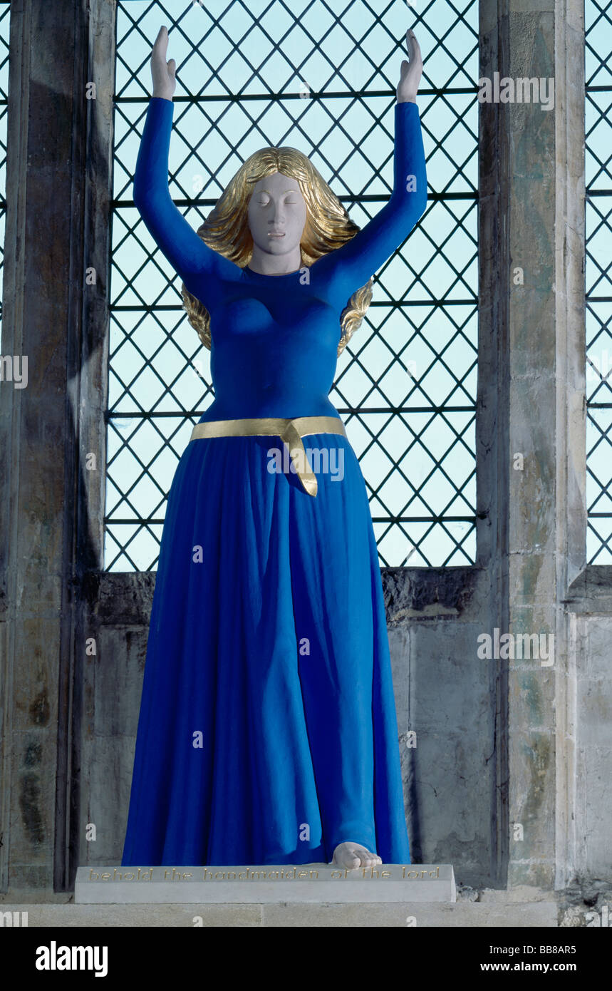 Ely Marienkapelle - Jungfrau Maria Stockfoto