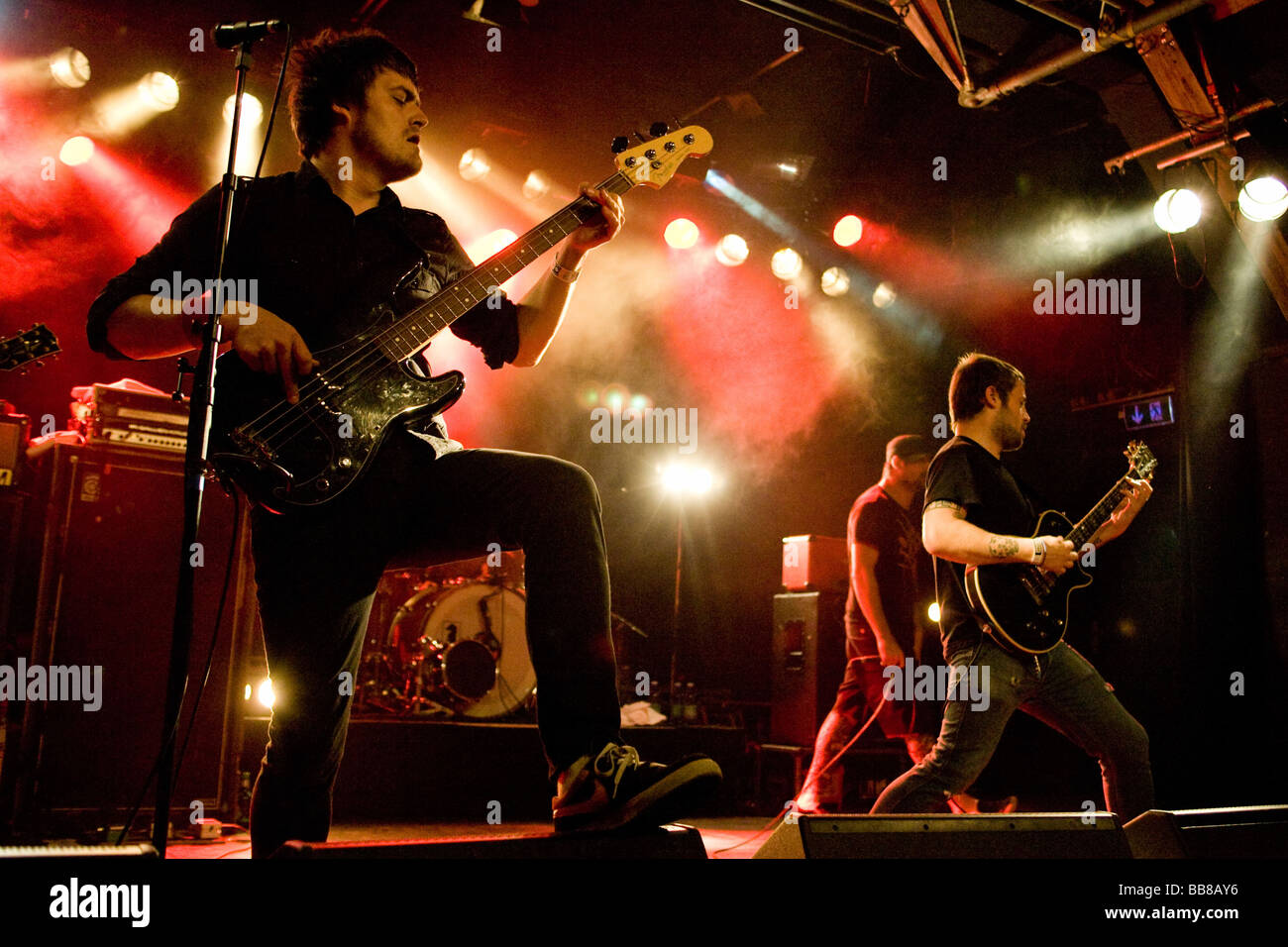 U.S.-Post-Hardcore und Metalcore-band Poison The Well, Leben in der Schueuer Luzern, Schweiz Stockfoto