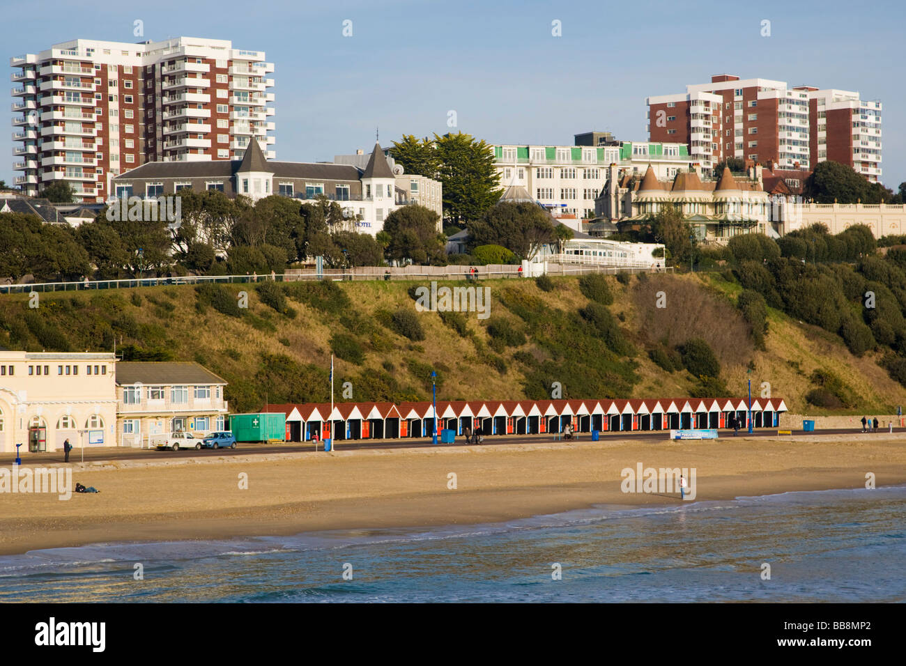 Bournemouth Meer, Blick vom Pier Bournemouth, Dorset, England, Vereinigtes Königreich Stockfoto