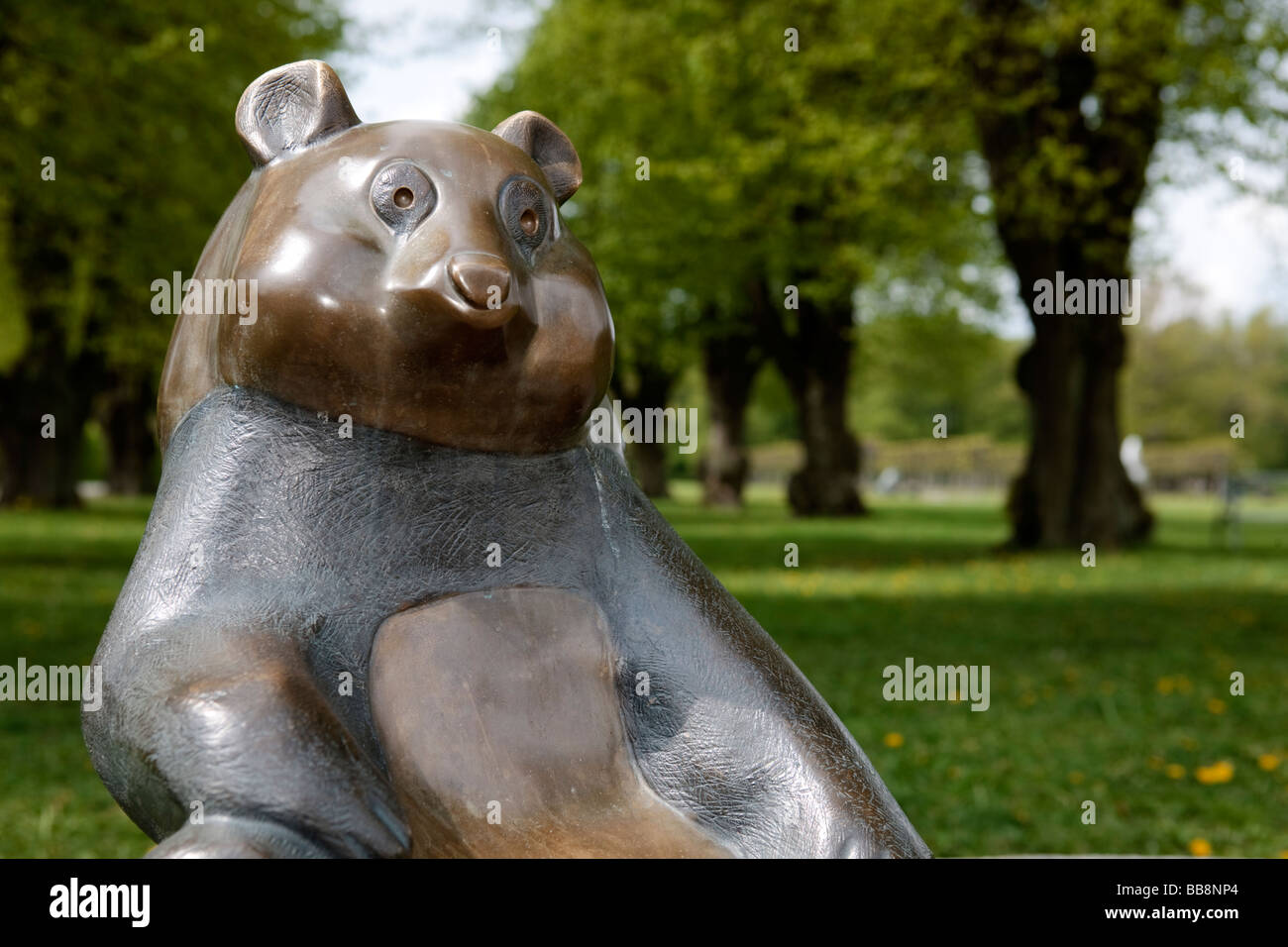 Panda (Ulriksdal Palast, Schweden) Stockfoto