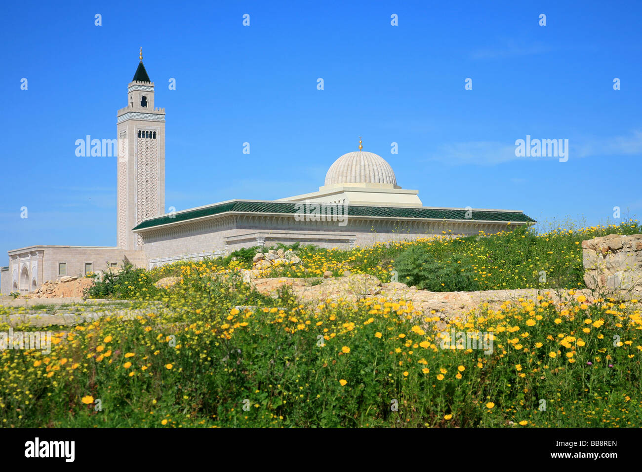 Die große Moschee in Karthago, Tunesien Stockfoto