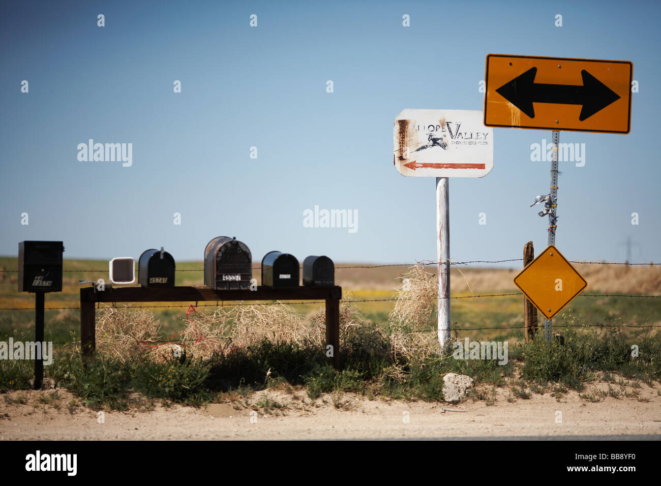 Antelope Valley California Poppy Reserve - California State Park Stockfoto