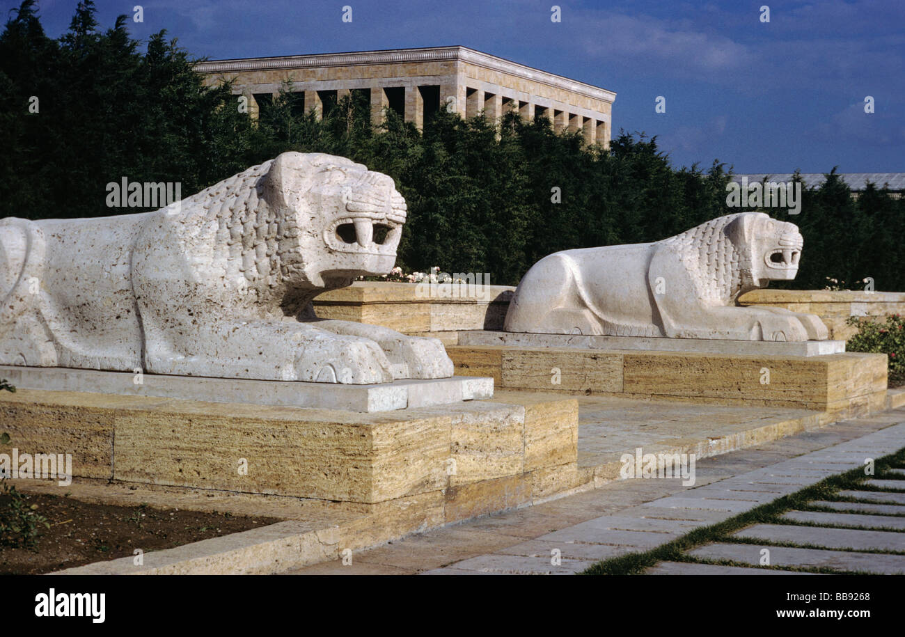 Anıtkabir, Atatürk s Mausoleum Ankara Türkei 670821 022 Stockfoto