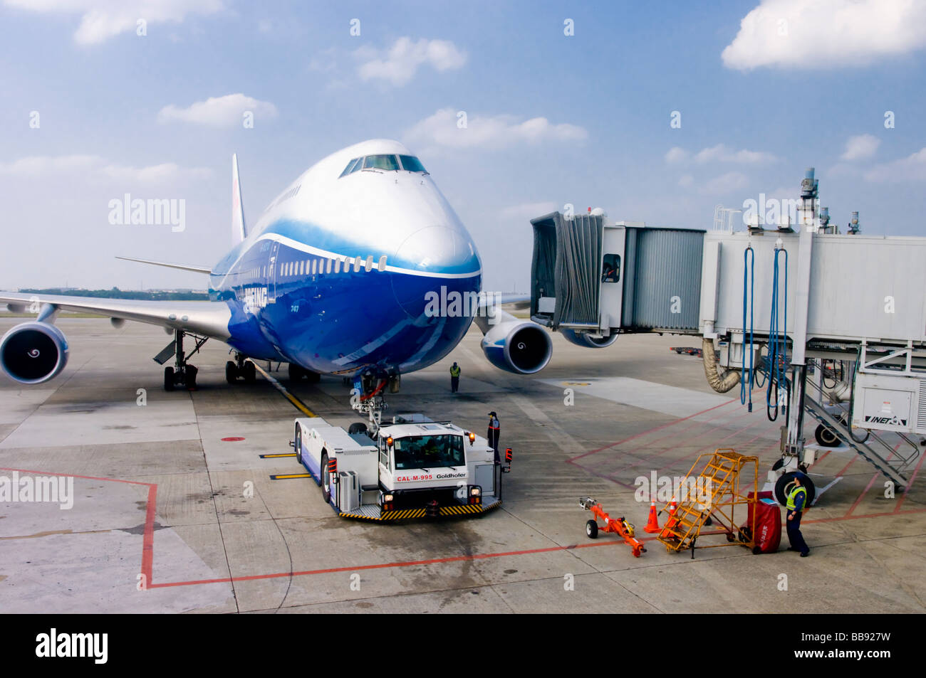 Asien Taiwan Taipei Taoyuan Flughafen 2008 Stockfoto