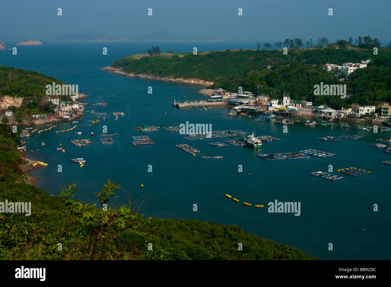 Asien-China-Hongkong-Clearwater bay neue Territorien po Toi 2008 Stockfoto