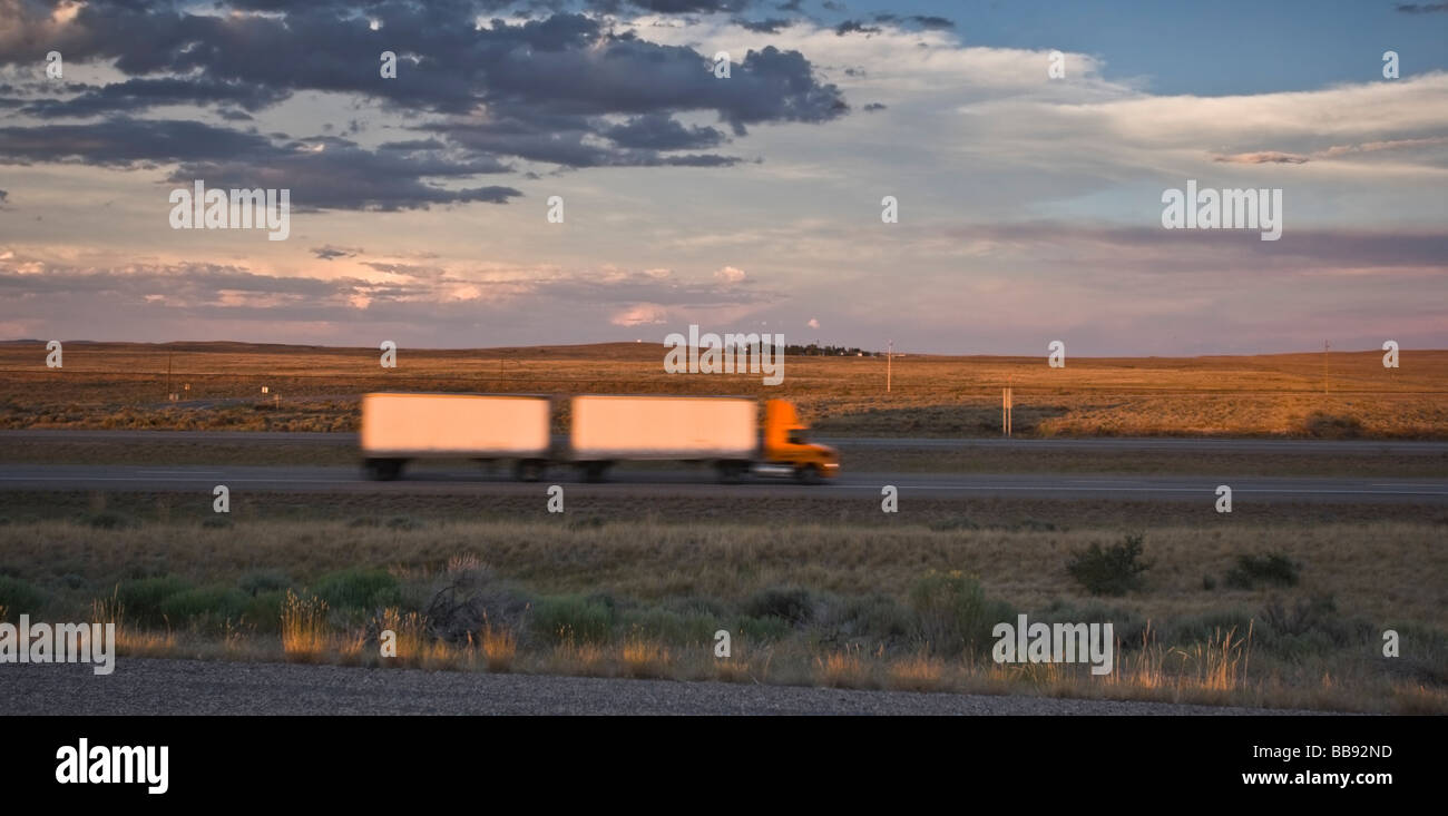 Sattelschlepper Stockfoto Sattelschlepper Stockfoto