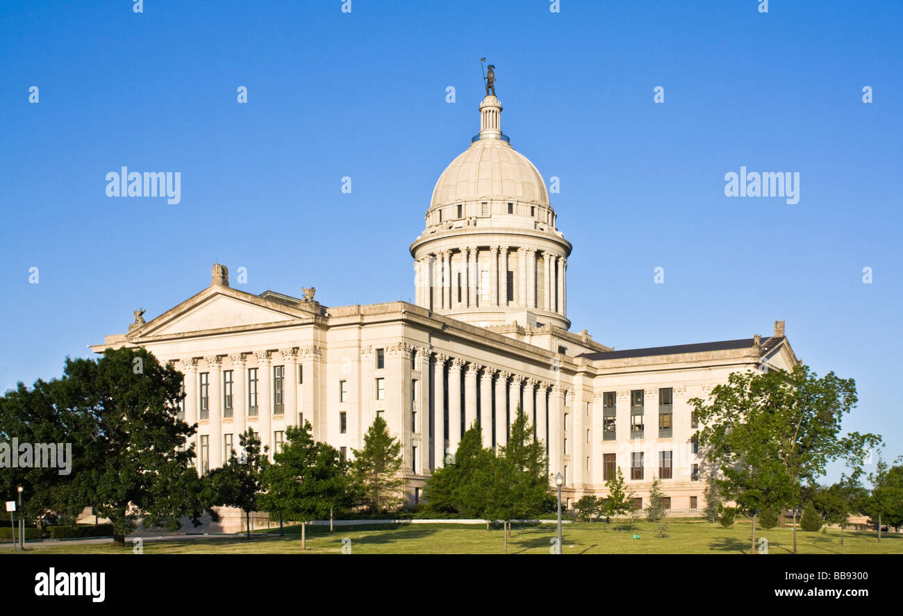 Kapitol von Oklahoma Stockfoto
