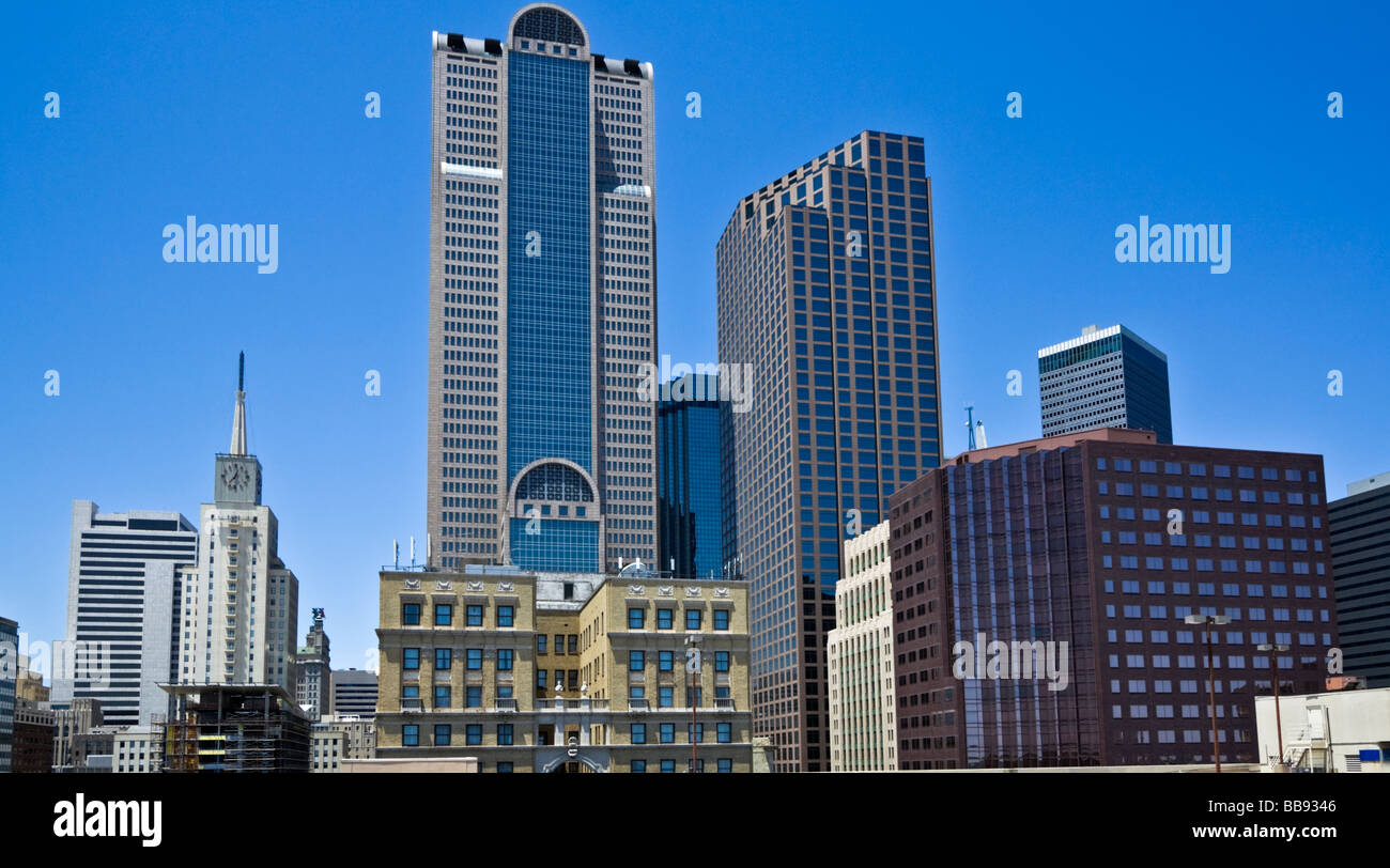 Innenstadt von Dallas Stockfoto