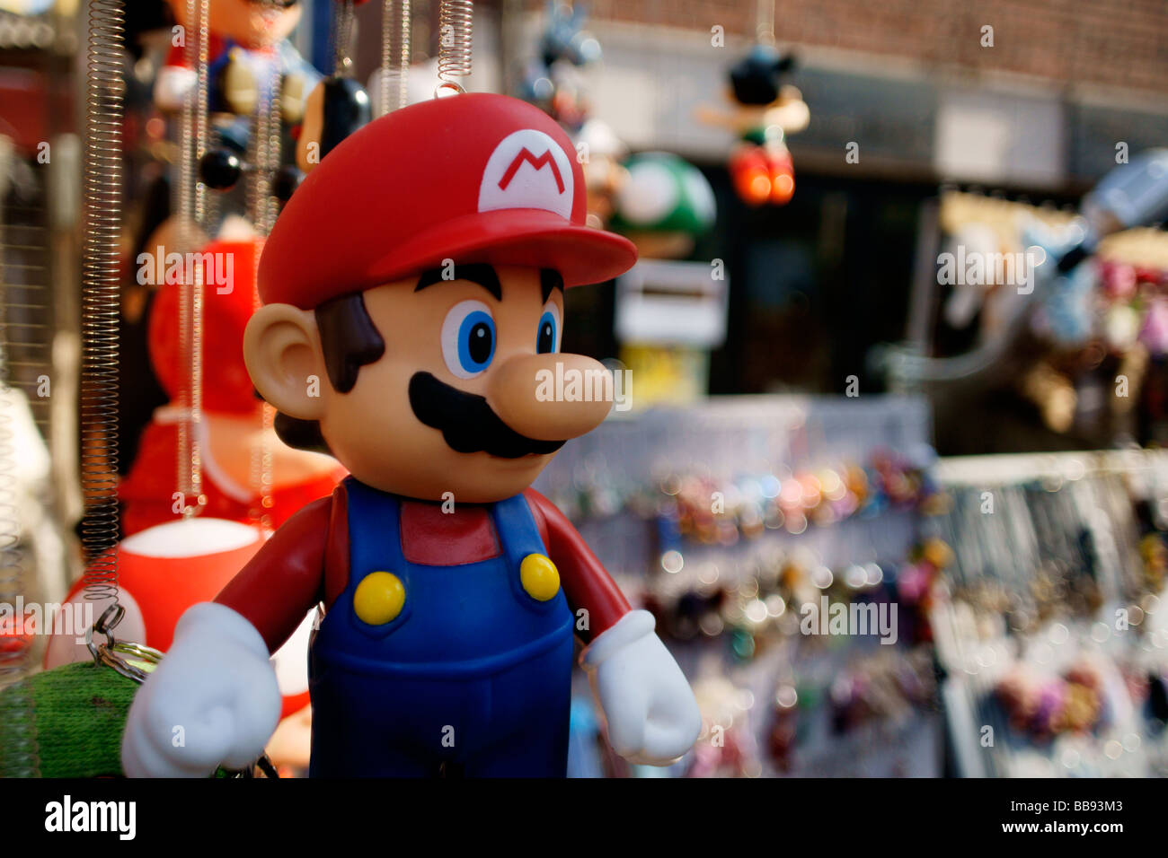 Super Mario - Main Charakter von Nintendo Stockfoto