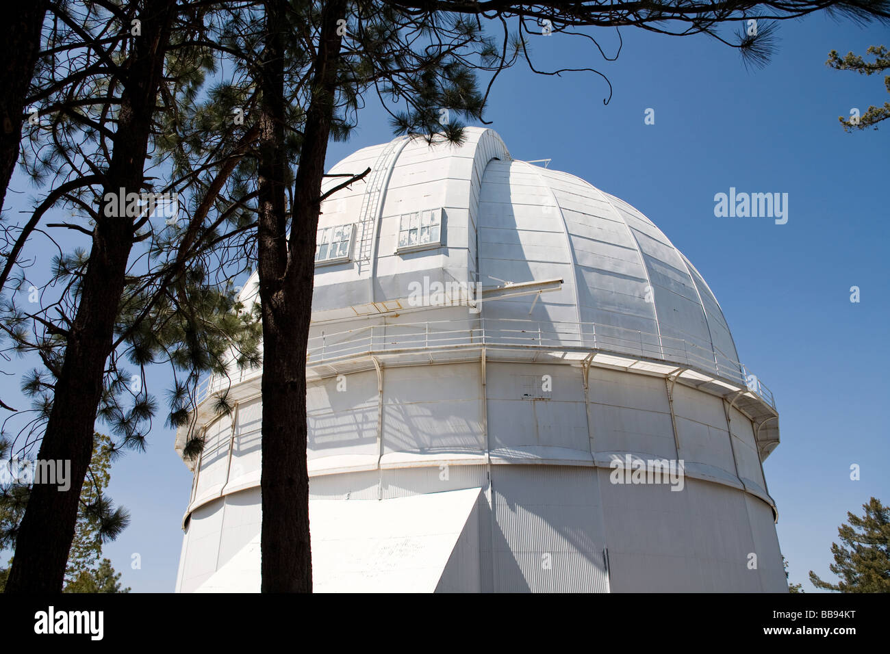 Mount Wilson Observatory (MWO) ist ein astronomisches Observatorium Teleskop im Los Angeles County, California San Gabriel Mountains Stockfoto