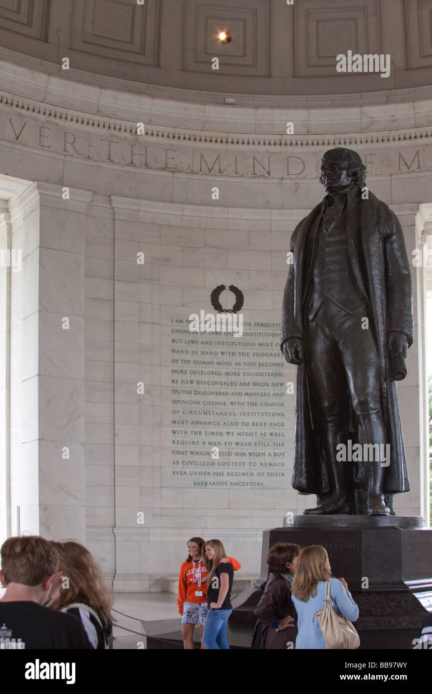 Jefferson Memorial, Washington DC USA Stockfoto