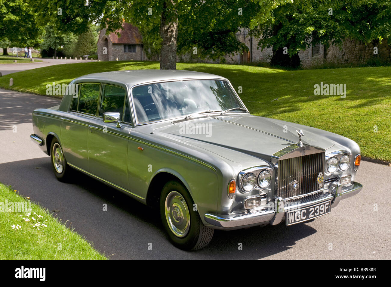 1968 roll Royce Silver Shadow Stockfoto