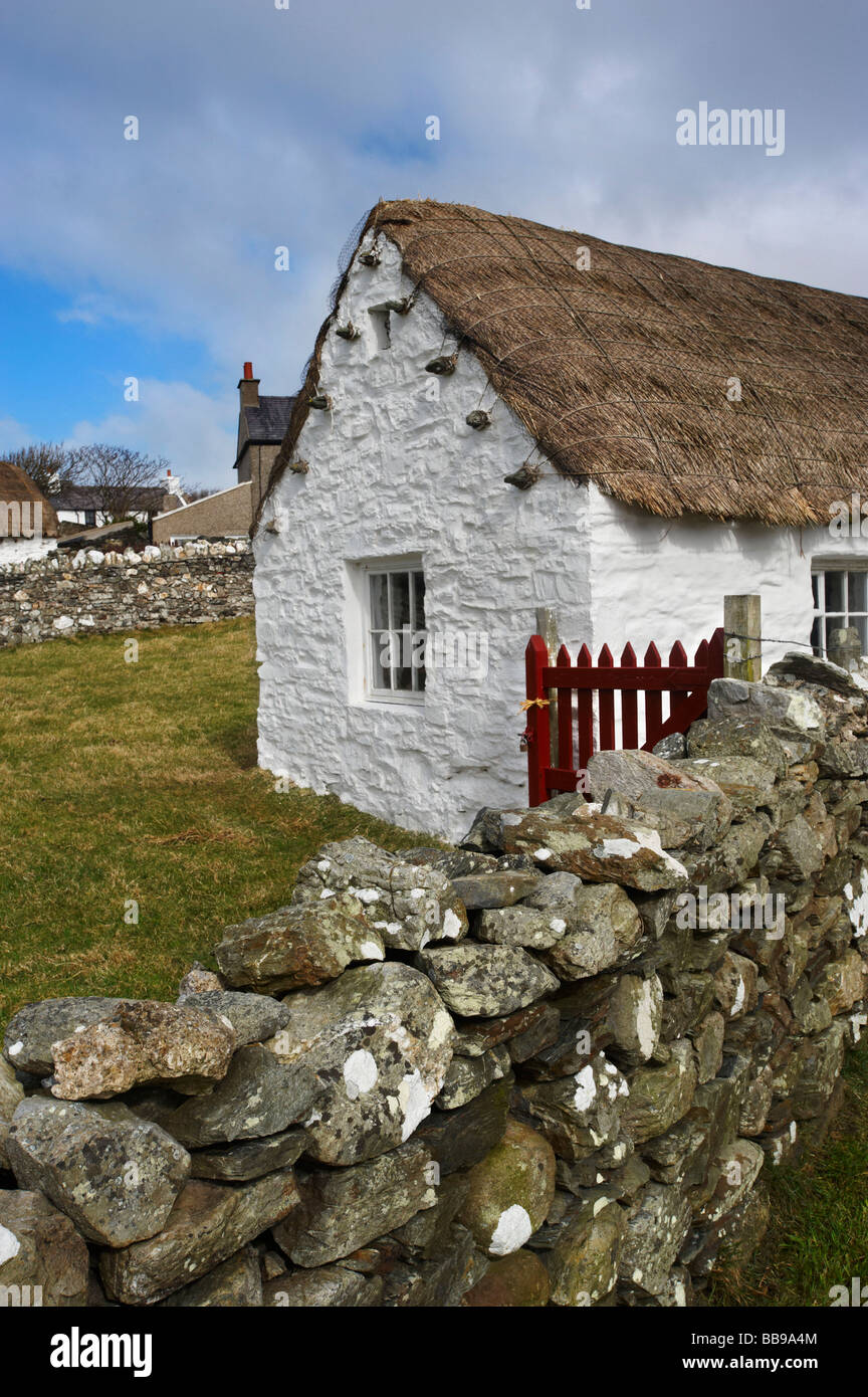 Cregneash Folk Village Isle Of Man Stockfoto