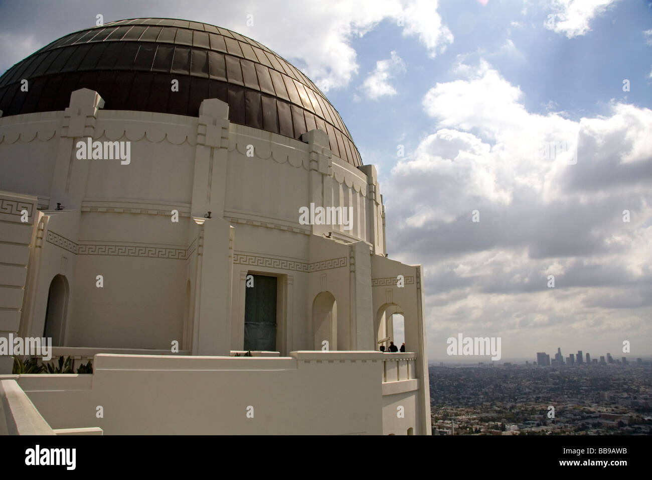 Das Griffith Observatory befindet sich in Los Feliz Los Angeles Kalifornien USA Stockfoto