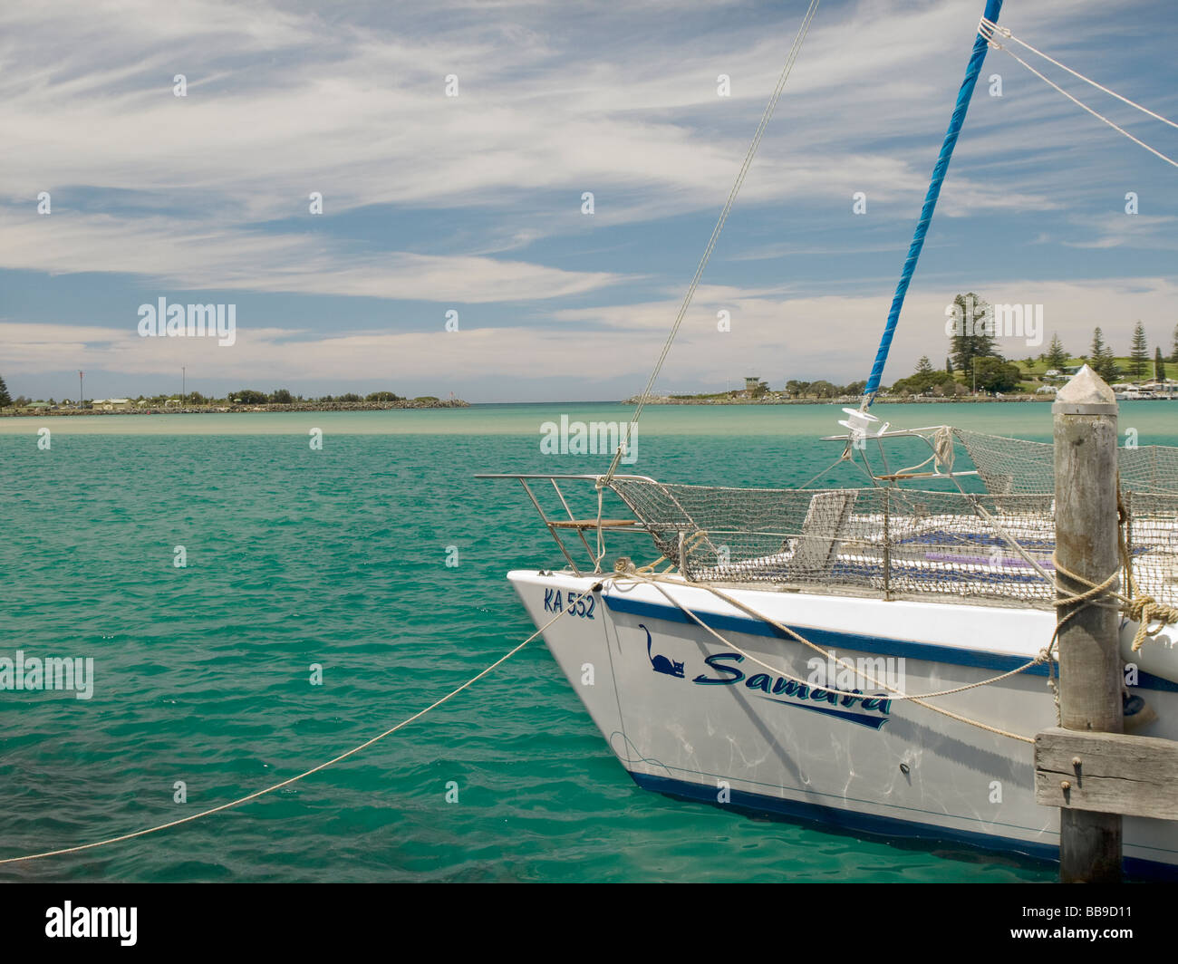 Forster Hafen Mitte Nordküste New South Wales Australien Stockfoto