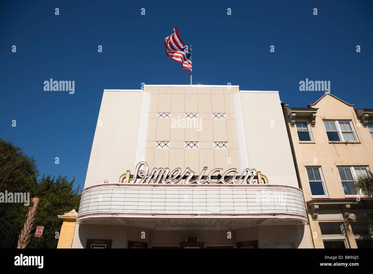 American Theater auf King Street Charleston South Carolina USA Stockfoto