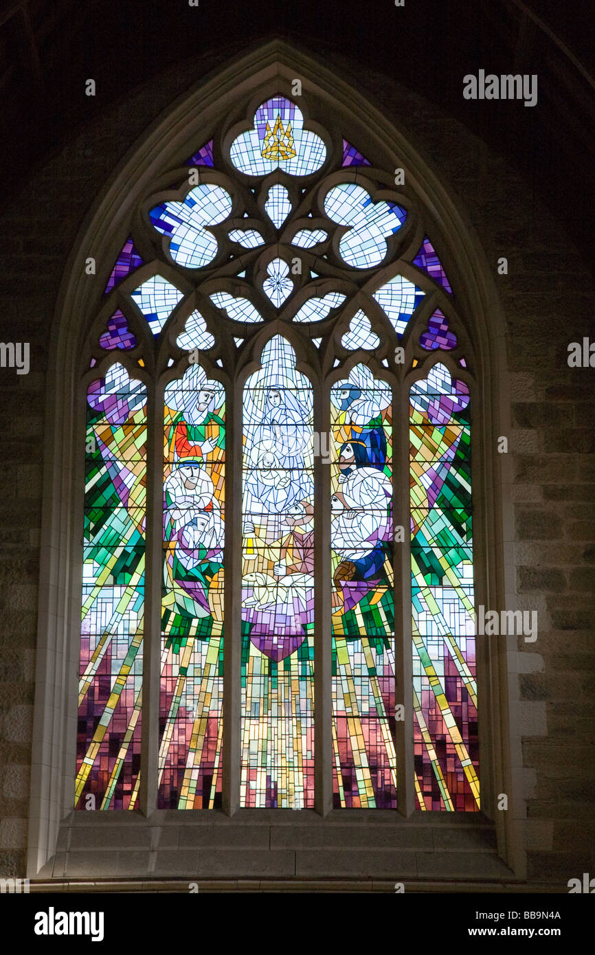 Innenraum der Kathedrale von St. Davids, Hobart, Tasmanien Stockfoto