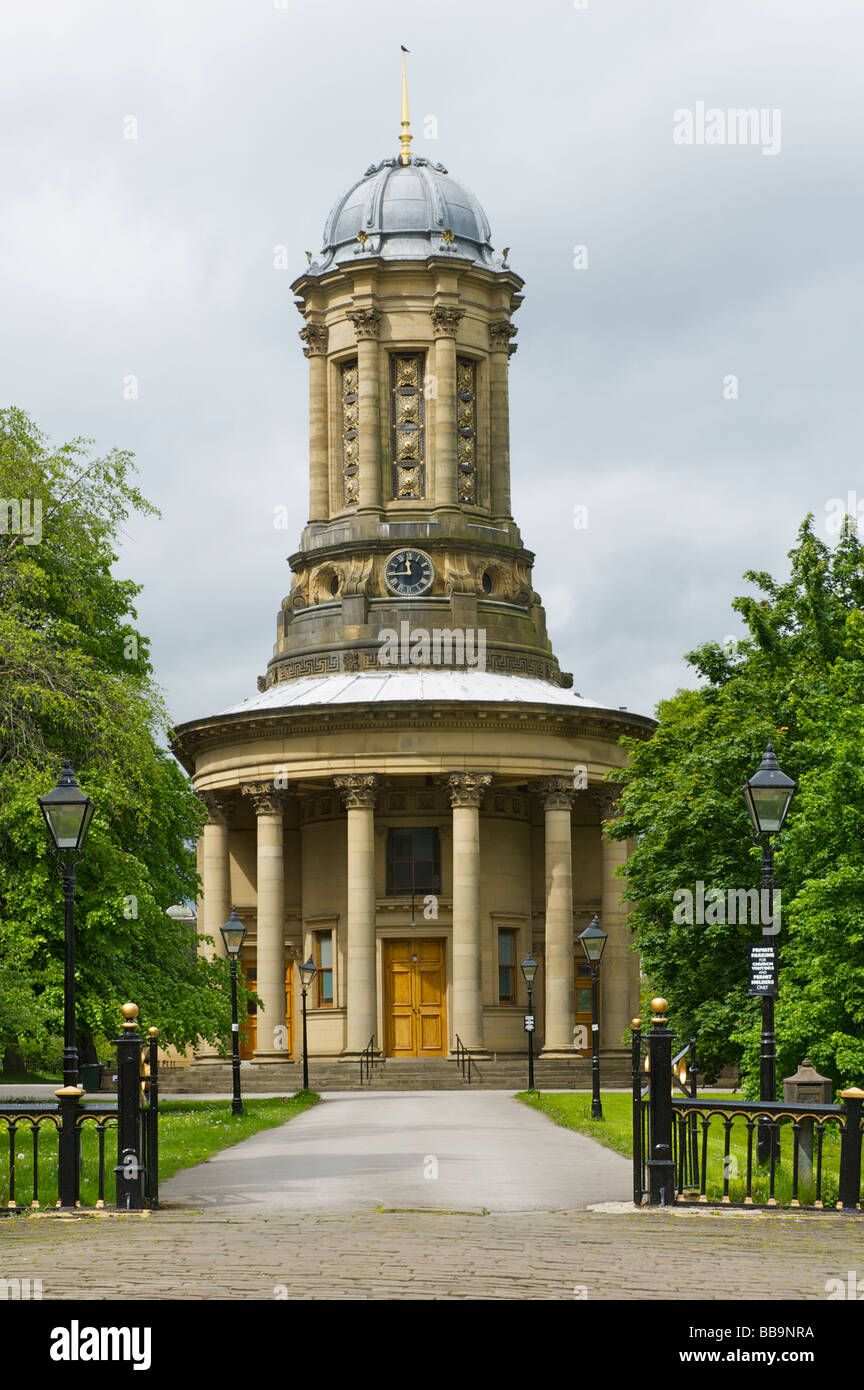 Vereinigte Reformierte Kirche, Saltaire, West Yorkshire, England UK Stockfoto