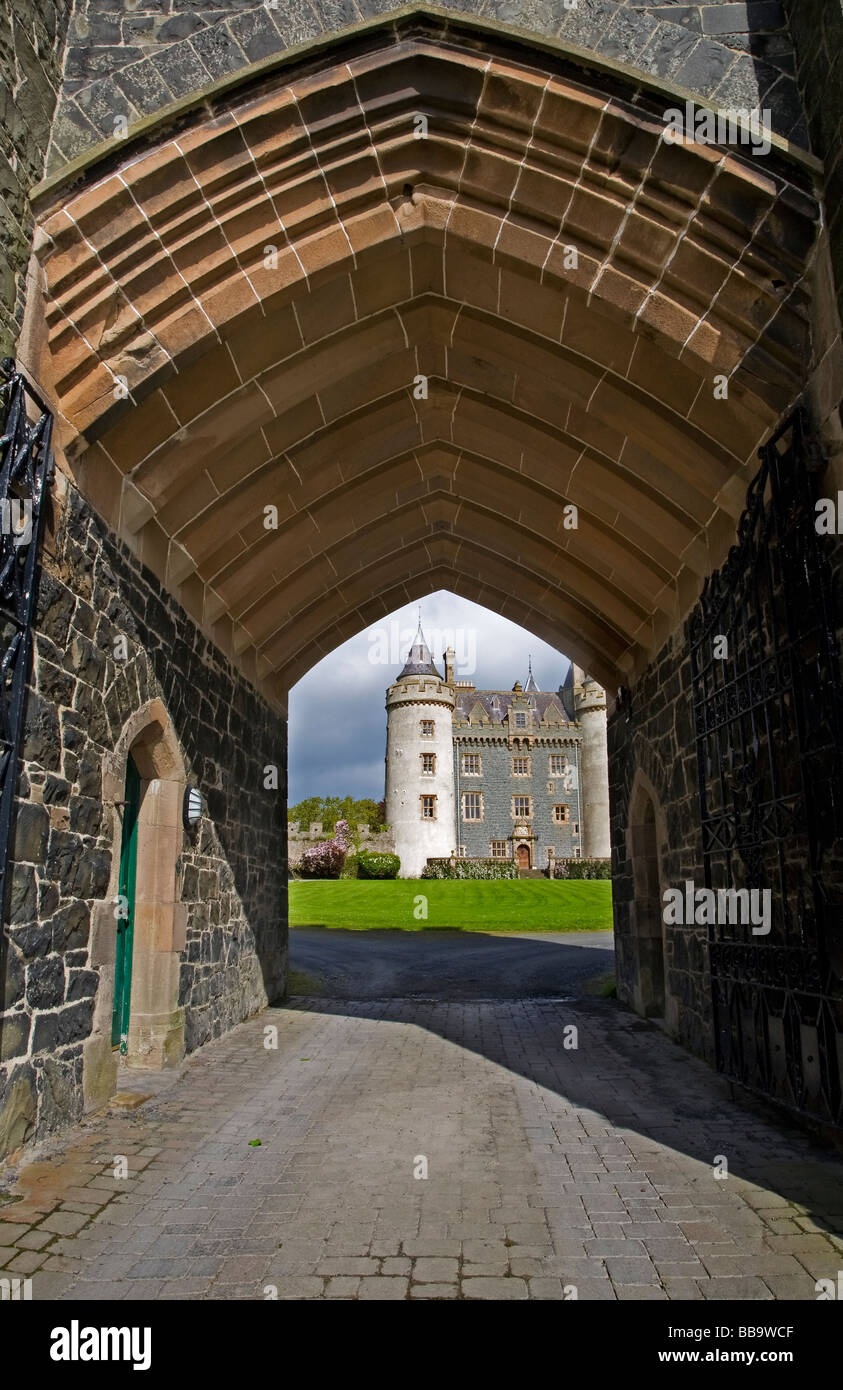 Killyleagh Castle, Killyleagh, Co Down, Irland Stockfoto