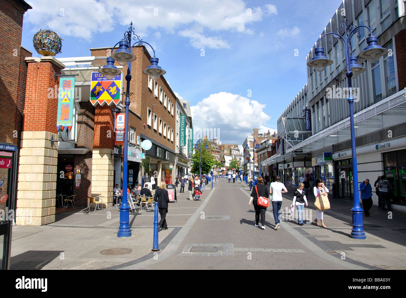 Neue Straße, Gravesend, Kent, England, Vereinigtes Königreich Stockfoto