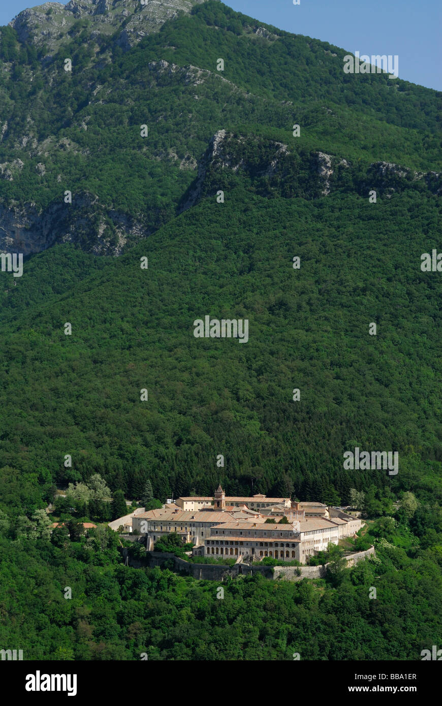 Collepardo Lazio Italien Certosa di Trisulti Stockfoto