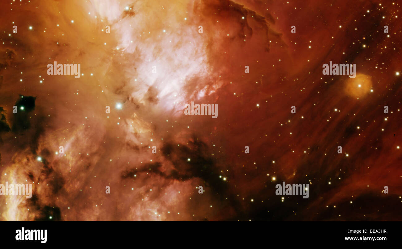 Galaxie vom Hubble Space Telescope der NASA Stockfoto