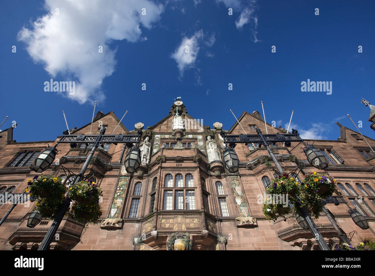 Die Coventry Stadt-Rat-Haus in Coventry, West Midlands in England, Vereinigtes Königreich Stockfoto