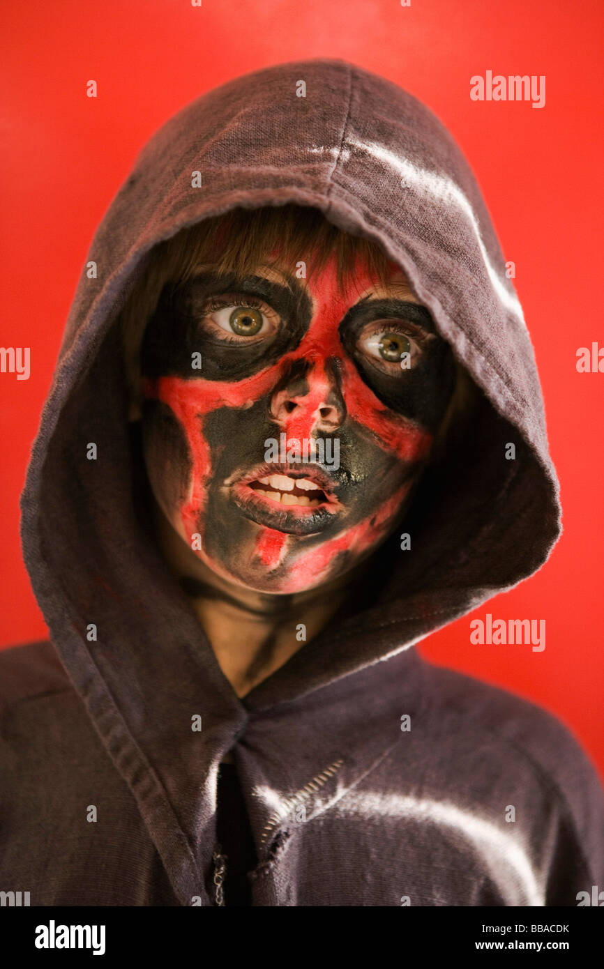 Ein Junge Mit Gesichtsbemalung Stockfotos Und Bilder Kaufen Alamy