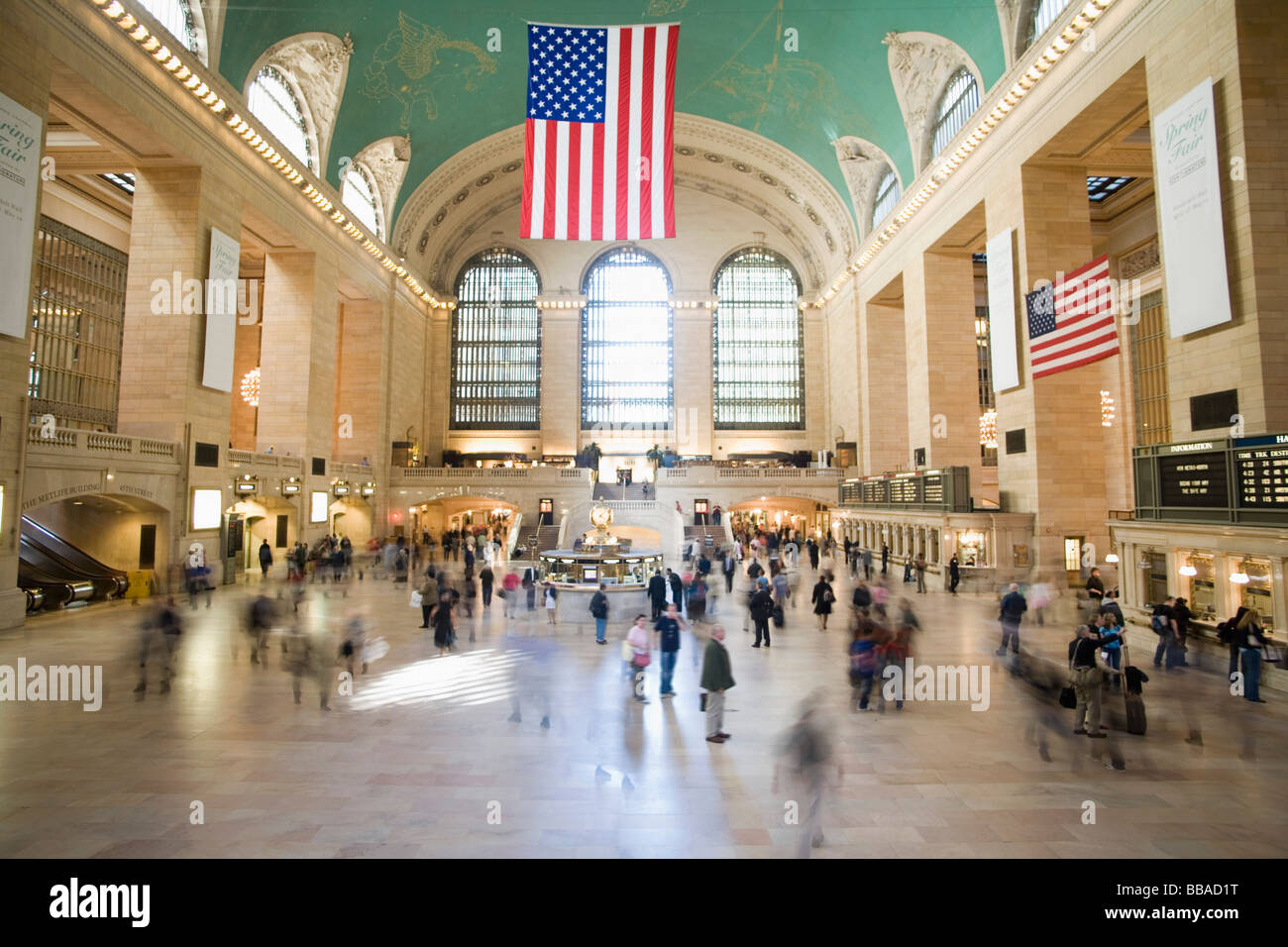 Foyer des Grand Central Station, Manhattan, New York City Stockfoto