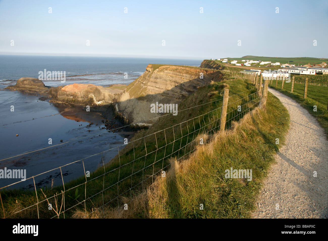 Gegen Nab The Yorkshire Kosten in der Nähe von Whitby North Yorkshire (c) Marc Jackson Photography Stockfoto