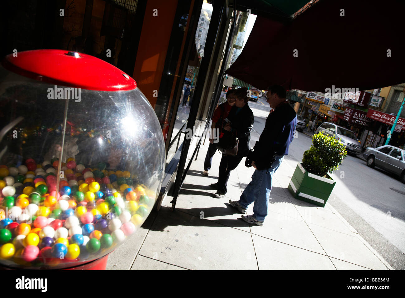 süße alte Automaten, San Francisco Stockfoto