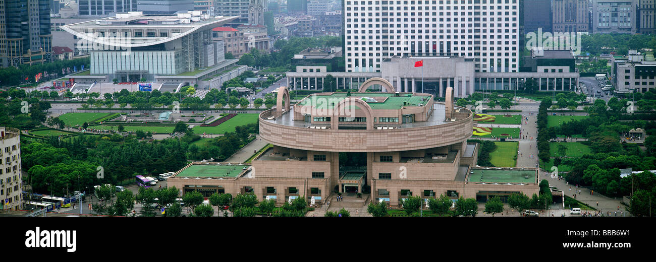 Shanghai Museum am Volksplatz, China Stockfoto