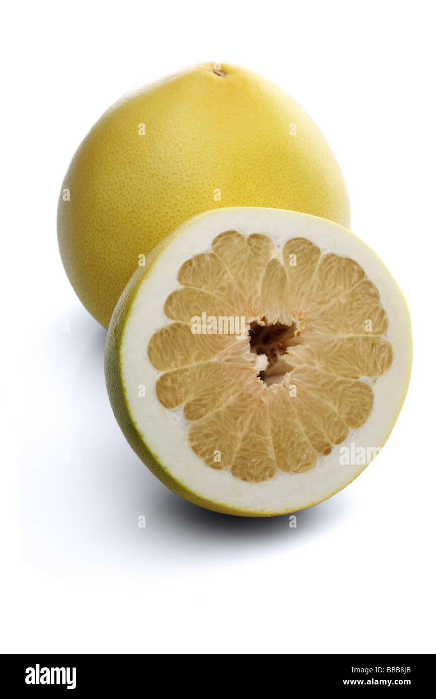 gelbe grapefruit Stockfoto