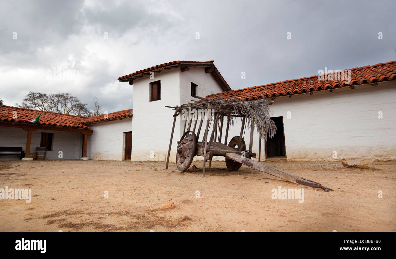 El Presidio de Santa Barbara, State Historic Park, Kalifornien, USA Stockfoto