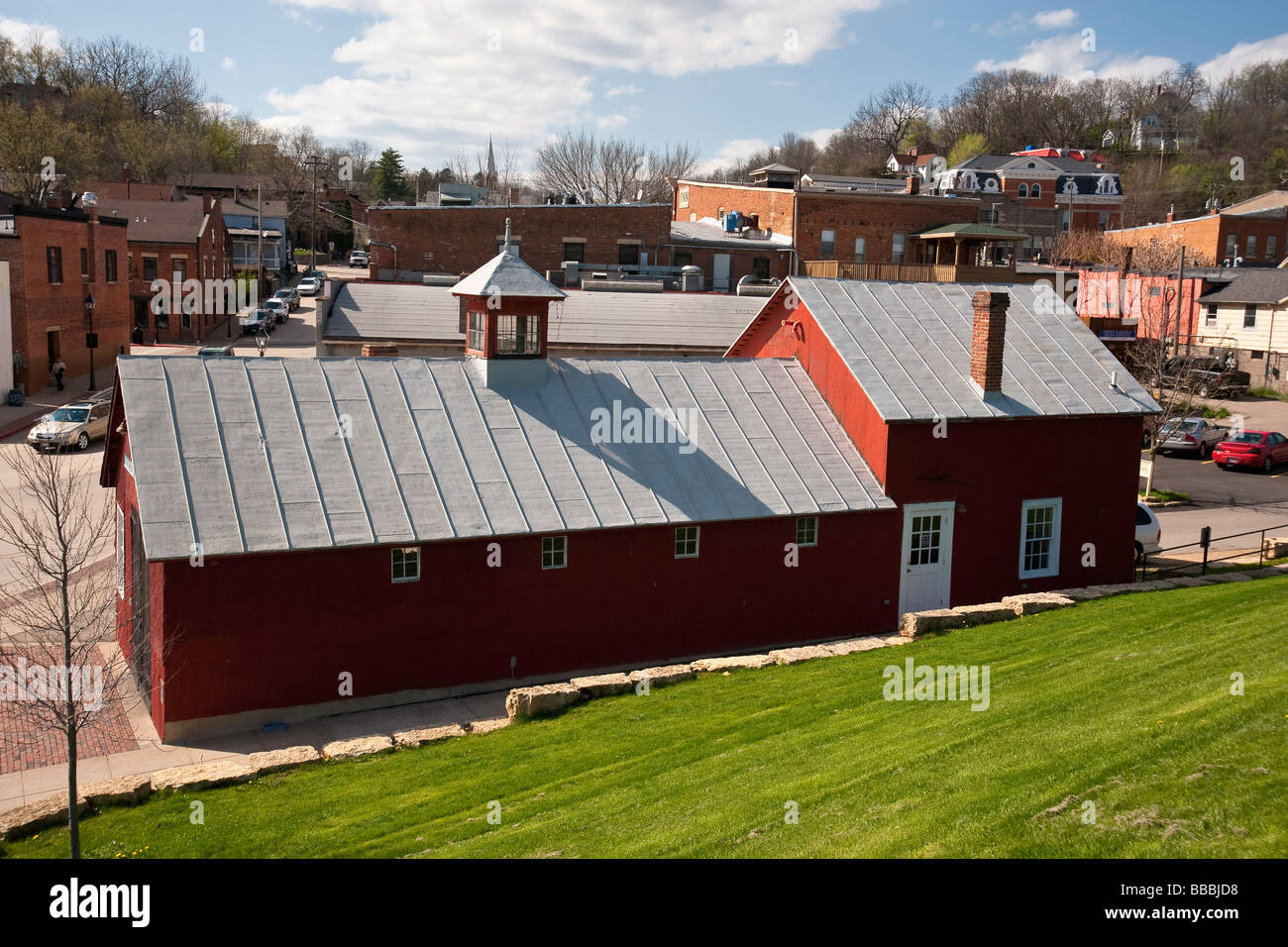 Historischen Willard Richardson-Schmiede in Galena, IL Stockfoto