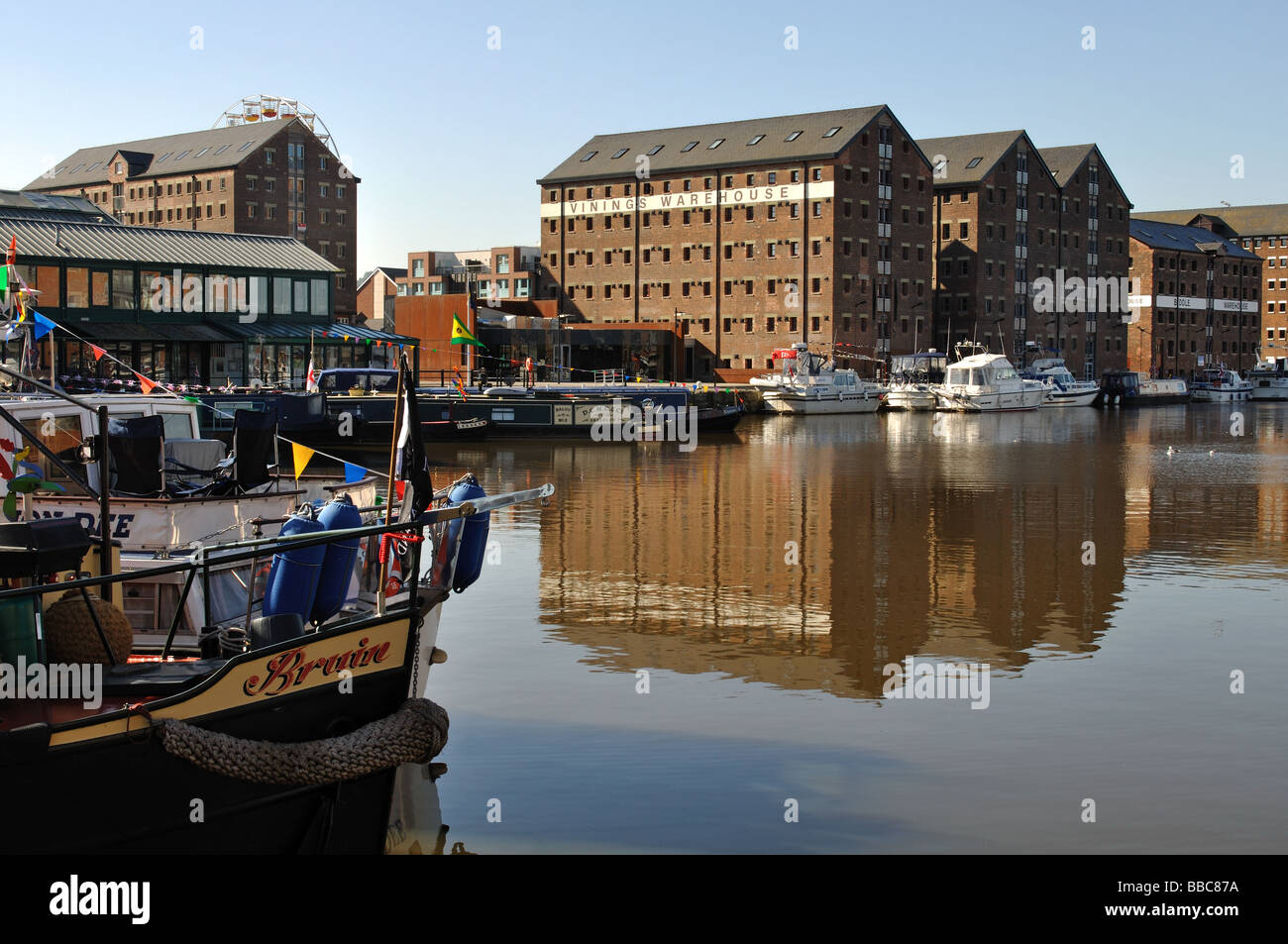 Gloucester Docks, Gloucestershire, England, UK Stockfoto