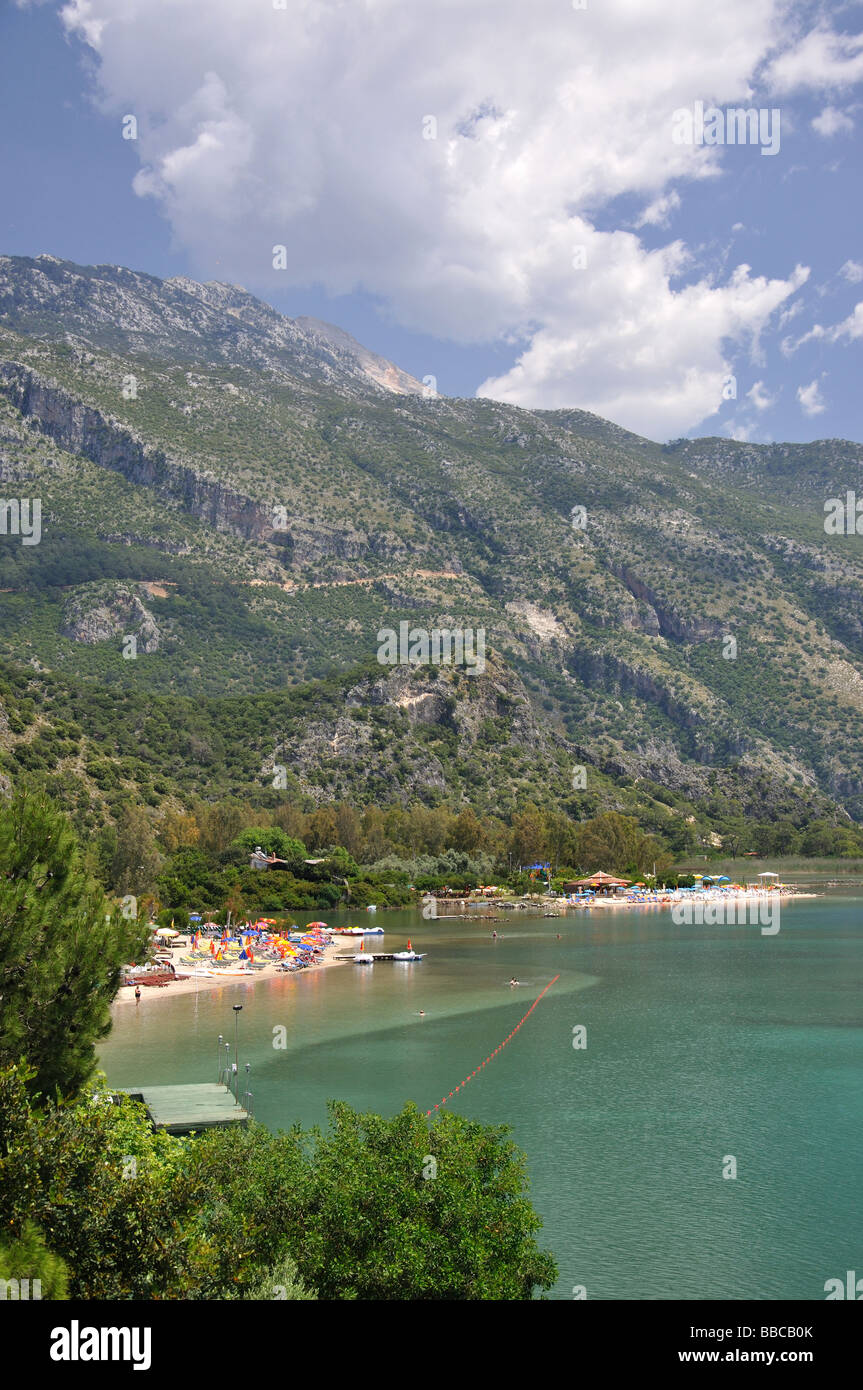 Blue Lagoon Beach, Ölüdeniz, Provinz Mugla, Republik Türkiye Stockfoto