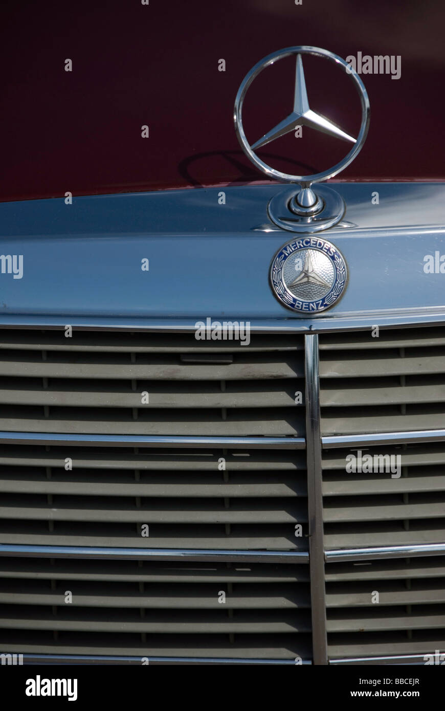 Mercedes Benz auf dem Goodwood Breakfast Club-treffen. 3. Mai 2009. Goodwood, Chichester, West Sussex, England, UK Stockfoto