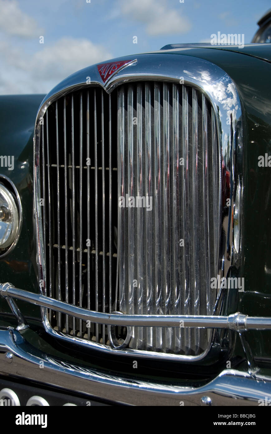 Alvis auf dem Goodwood Breakfast Club-treffen. 3. Mai 2009. Goodwood, Chichester, West Sussex, England, UK Stockfoto