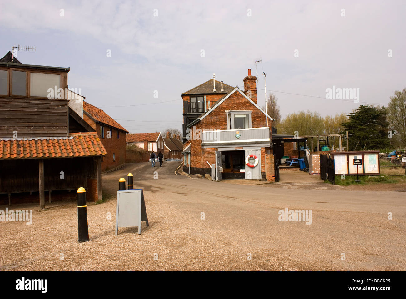 Orford Quay, Suffolk Stockfoto