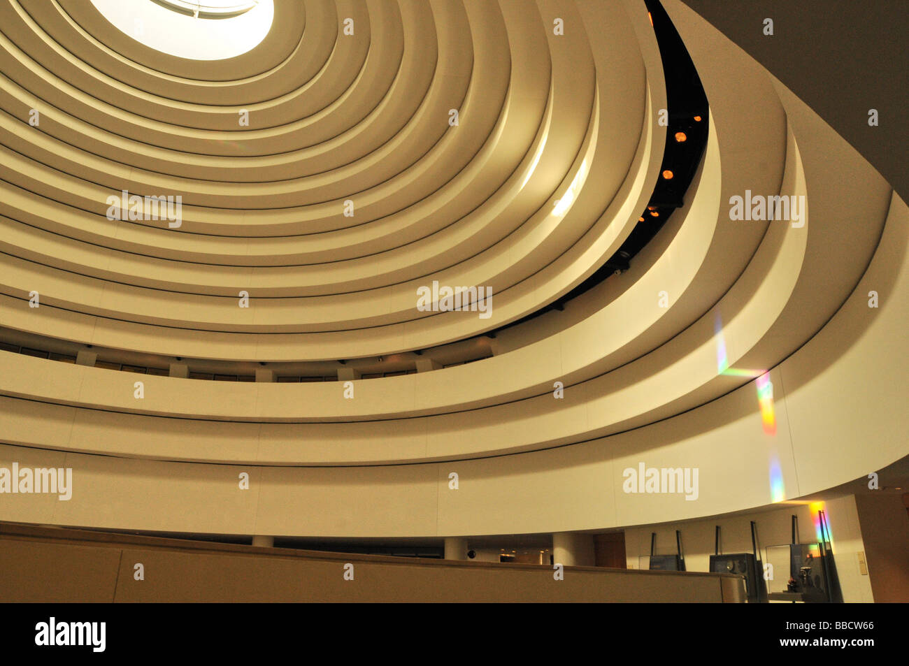 Lobby-Ansicht des Museum of the American Indian, Washington, DC, USA Stockfoto